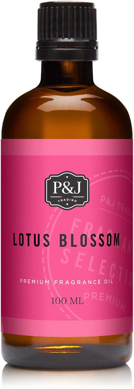 Lotus Blossom Scented Oil 100ml - Fragrance Oil for Candle Making, Soap Making, Diffuser Oil, product image