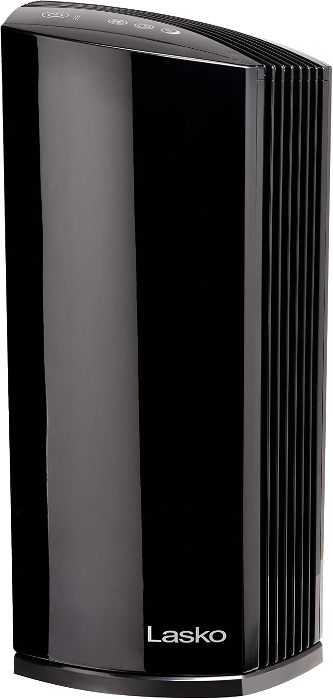 LP450 Premium HEPA Tower Air Purifier for Home with DreamMode and Timer – True HEPA Filtration Removes Smoke, VOCs, product