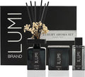 Luxury Aroma Gift Set | Bamboo Forest - Reed Diffuser (200ml), Wood Wick Soy Candle (200g), product image