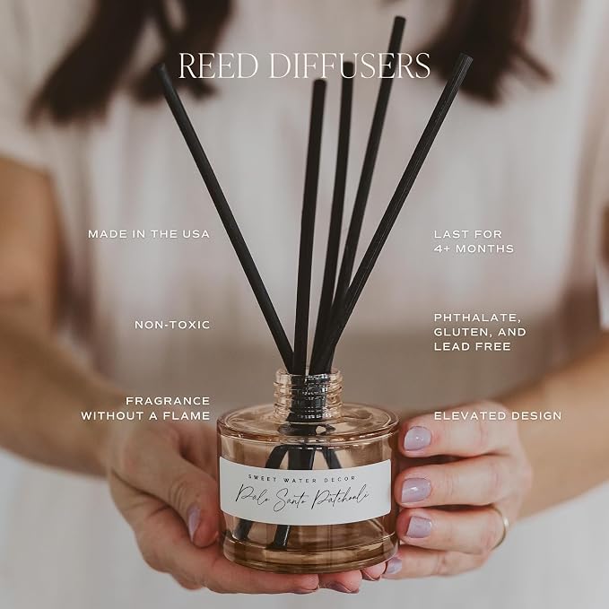 Luxury Getaway Reed Diffuser – Hotel Scent Diffuser with Long-Lasting Premium Fragrance of Leather, Iris, alternate product