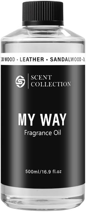 Luxury Hotel Scent My Way Diffuser Oil (500ml/16.9Fl oz) - Essential Aromatherapy for Large Room & Home, product image