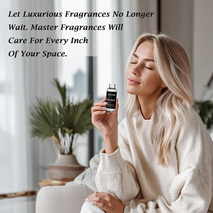 Luxury Hotel Scent White tea Oil Diffuser Refill Kit | Long Lasting Essential Oil for Large Room,HVAC & Car Waterless
