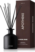 Luxury Scented Reed Diffuser for Home, Charcoal Rouge - 6.7 Fl Oz Essential Oil Aromatherapy, product image