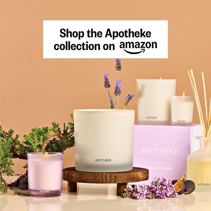 Luxury Scented Reed Diffuser for Home, Hinoki Lavender - 6.7 Fl Oz Essential Oil Aromatherapy, alternate product view 7