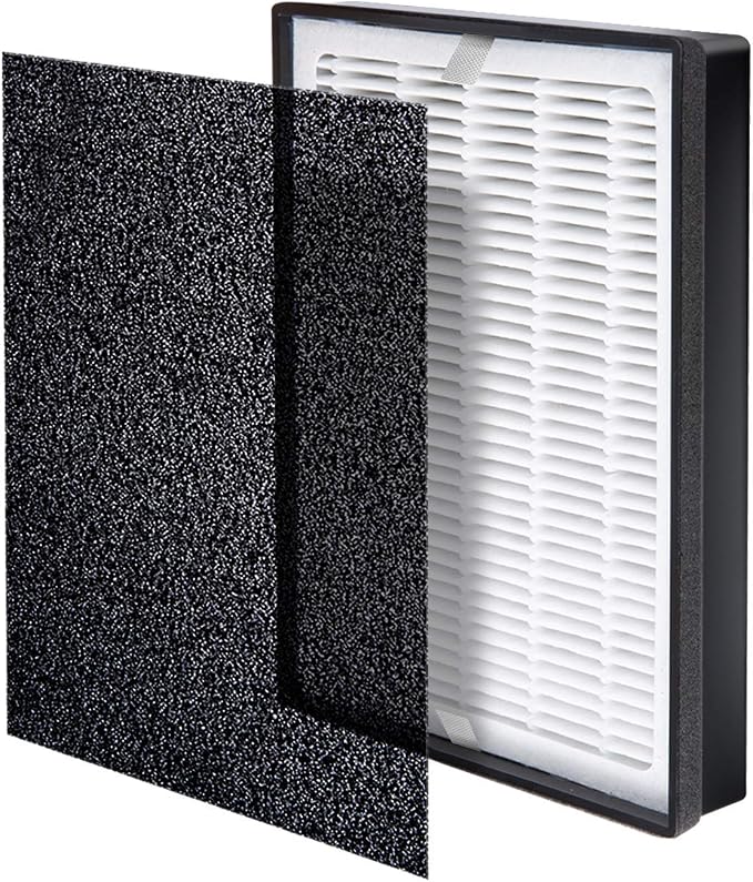 LV-H126 Air Purifier Replacement Filter, Genuine LV-H126-RF Air Filters, 3 Extra Pre-Filters, alternate product view 4