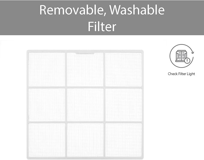 LW1223HR 12200 BTU Window Air Conditioner with 570 Square Feet Coverage, Quiet Operation, and LED Display (White), alternate