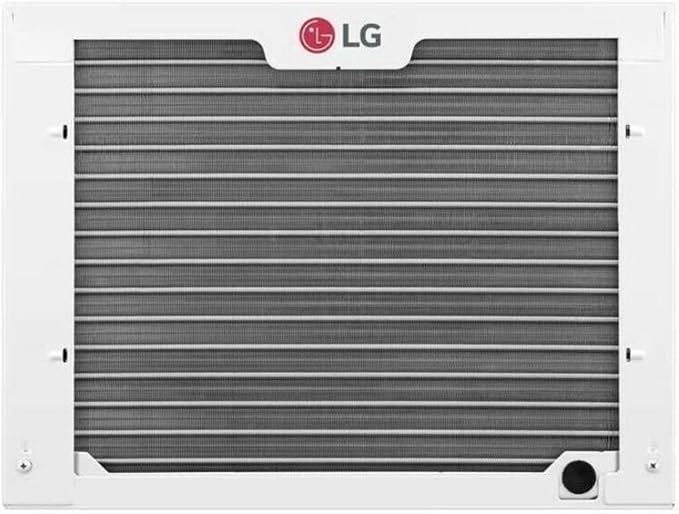 LW8023HRSM 7600 BTU Smart Wi-Fi Enabled Window Air Conditioner with Energy Save Function and ThinQ Technology (White)