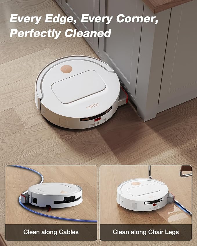 M14 Plus Robot Vacuum and Mop with All-in-One Station, 18000Pa, OZMO Roller Instant Self-Washing Mopping, alternate product