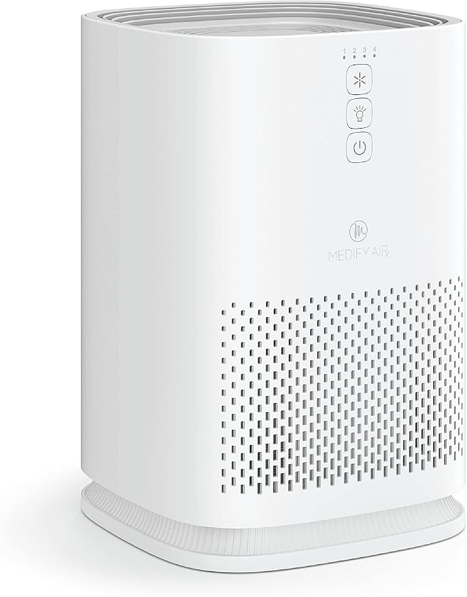 MA-14 Air Purifier with True HEPA H13 Filter 428 ft2 per Hour for Smoke, Odors, Pollen, Pets 99.9% Removal to 0.1 Microns