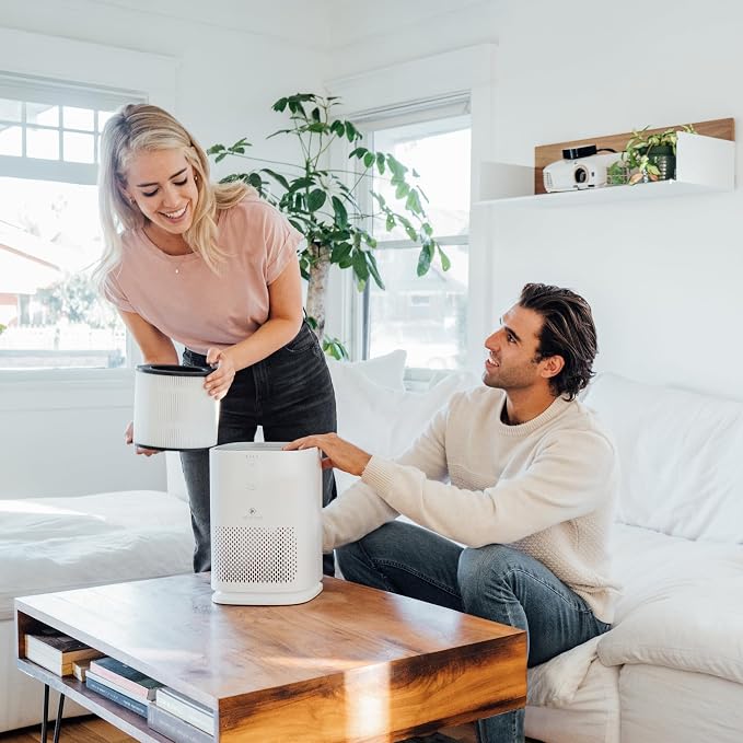 MA-14 Air Purifier with True HEPA H13 Filter 428 ft2 per Hour for Smoke, Odors, Pollen, Pets 99.9% Removal to 0.1 Microns