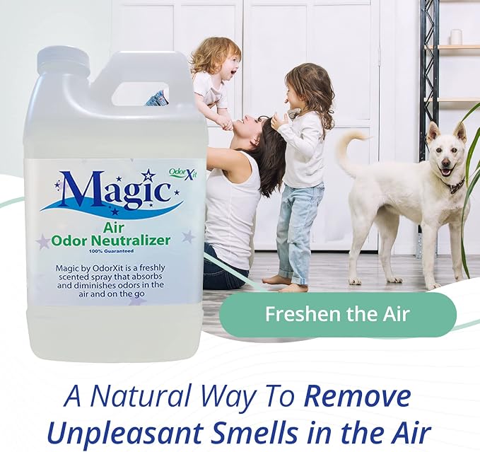 Magic Air Odor Neutralizer Spray, Powerful Dog & Cat Urine Odor Neutralizer, Safe Air Refresher for Home, Safe Odor Absorber