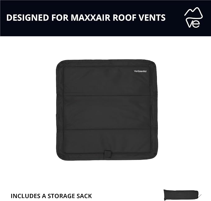 Magnetic Insulated Blackout Roof Vent Cover Designed for (/Fantastic Fan) 16.5" x 16.5" - Black, alternate product