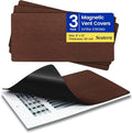 Magnetic Vent Covers, Extra Strong Magnets, Bronze 8" x 12" (3 Pack) Ultra Thick 60mil, Complete Seal, Air Vent