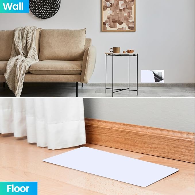 Magnetic Vent Covers, Extra Strong Magnets, White 5.5" x 12" (3 Pack) Ultra Thick 60mil, Complete Seal, Air Vent, alternate