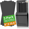 Magnetic Vent Covers, Strong Magnet Floor Vent Covers, 8" x 15.5" Register Vent Covers for Home Floor, Wall and