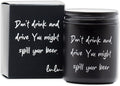 | Mahogany Teak | Funny Gifts Scented Soy Jar Candle | Hand Poured in The USA | Highly Scented & Long Lasting (8, product