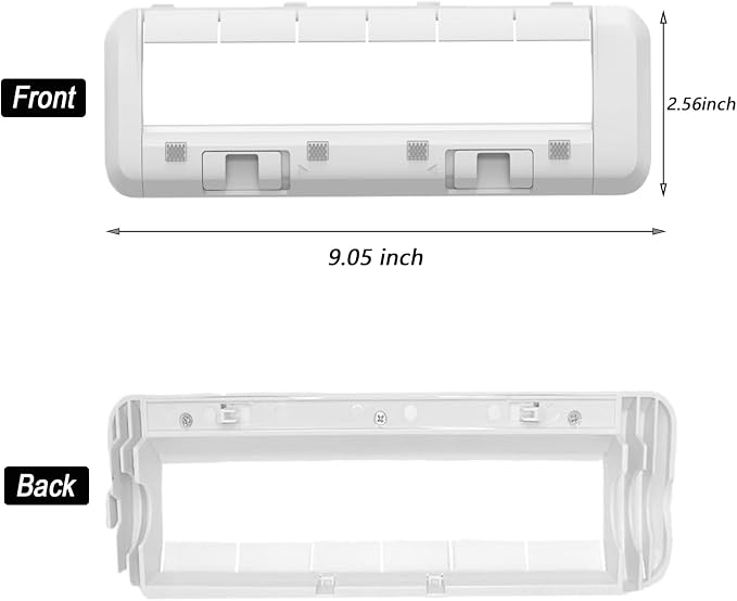 Main Brush Cover Replacement for L10S Ultra, L10 Ultra, S10, L20 Ultra, X30 Ultra Robot Vacuum Cleaner, X30 Ultra Main