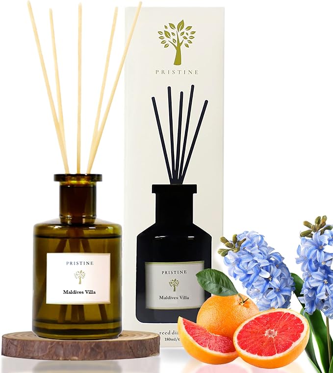 Maldives Villa/Inspired by Marriott Hotel Reed Diffuser for Home | Citrusy Grapefruit, alternate product view 2