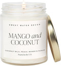 Mango & Coconut Soy Candle - Pineapple, Mango and Orange Scented Summer Candles for Home, product image