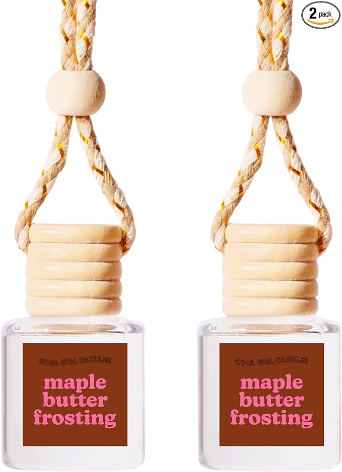 Maple Butter Frosting Car Hanging Fragrance Oil Air Freshener for Essential Oils, product image