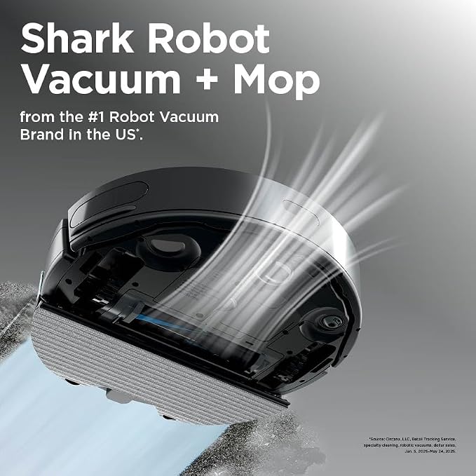 Matrix Plus Robot Vacuum and Mop, Sonic Mopping, Home Mapping, Clean Edge, for Pet Hair, for Carpets and Hard Floor