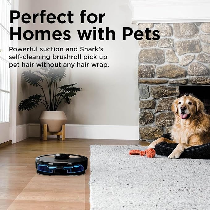 Matrix Plus Robot Vacuum and Mop, Sonic Mopping, Home Mapping, Clean Edge, for Pet Hair, for Carpets and Hard Floor