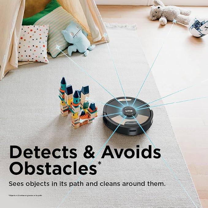 Matrix Plus Robot Vacuum and Mop, Sonic Mopping, Home Mapping, Clean Edge, for Pet Hair, for Carpets and Hard Floor
