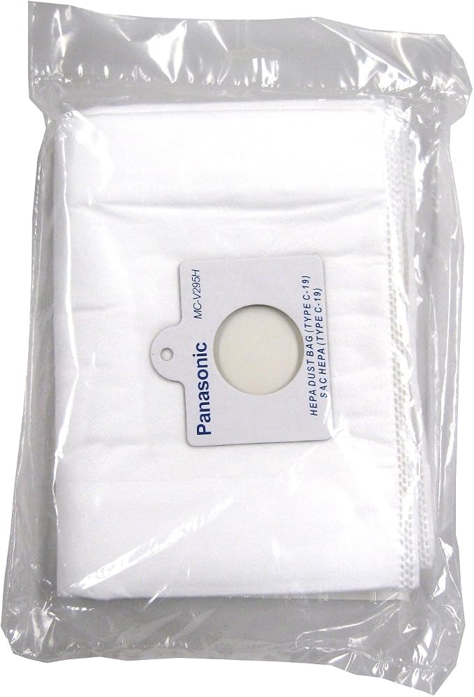 MC-V295H Type C-19 Canister HEPA Vacuum Bag, Pack of 2, alternate product view 2