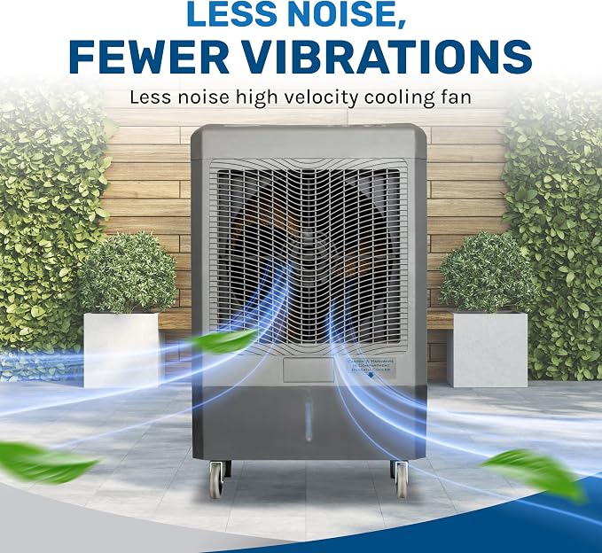 MC61M 5,300 CFM 3-Speed Portable Evaporative Cooler, alternate product view 8