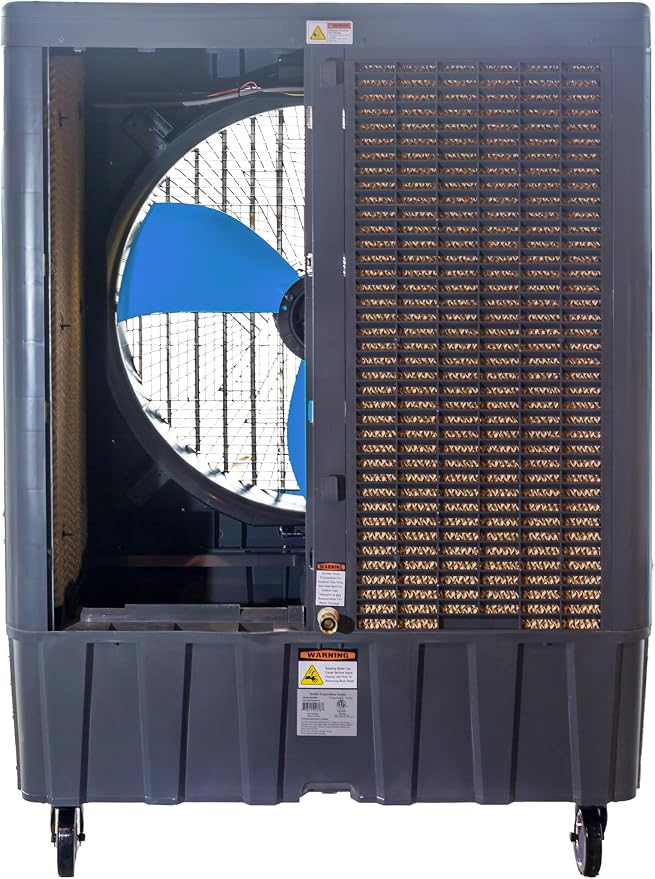 MC92M Evaporative Cooler 11,000 CFM,Gray, alternate product view 4