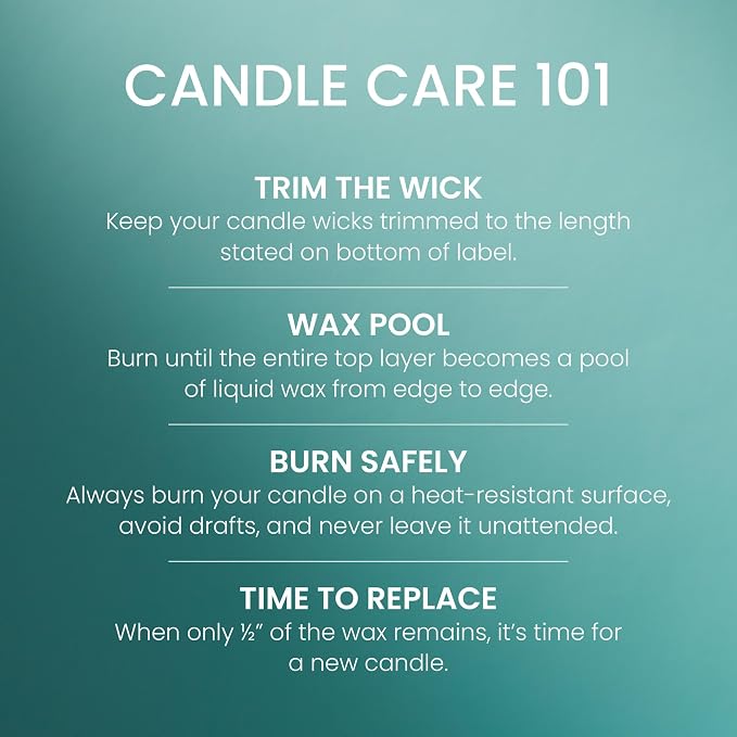 Mediterranean Breeze, Scented Candle, 22oz Large Jar with up to 150 Hour Burn Time, Giftable, alternate product view 5