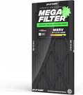 MegaFilter - 12x24x1 Air Filter MERV 13 Activated CarbonTech Defense - Heavy Duty 3 Layer Furnace Filters