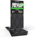 MegaFilter - 14x30x1 Air Filter MERV 13 Activated CarbonTech Defense - Heavy Duty 3 Layer Furnace Filters