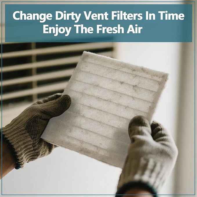 MERV 13 Filter Material, 23 Ft2 Cut to Fit Air Filter Material for Captures Dust and Pet Dander as Small as 0.3 Microns.