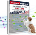 MERV 8 16x20x1 Washable Aluminum Lifetime Furnace Filter, Reusable AC/HVAC Filter, Permanent Air Filter, Easy to Clean