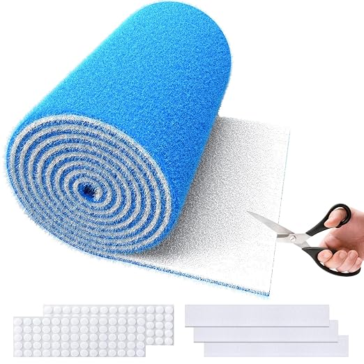 MERV 8 Air Vent Filters, 16" x 120"Cut to Fit Air Filter Material (80+ Filters),Electrostatic Triple Vent Filter for, product