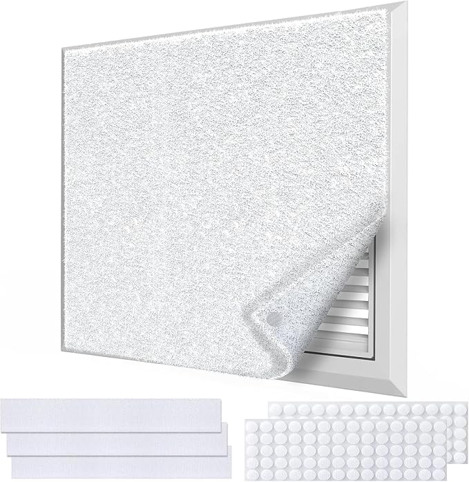 MERV 8 Air Vent Filters,20" x 98" Cut to Fit Air Filter (60+ Filters),Electrostatic Filter Media for Air Vents,Air, product