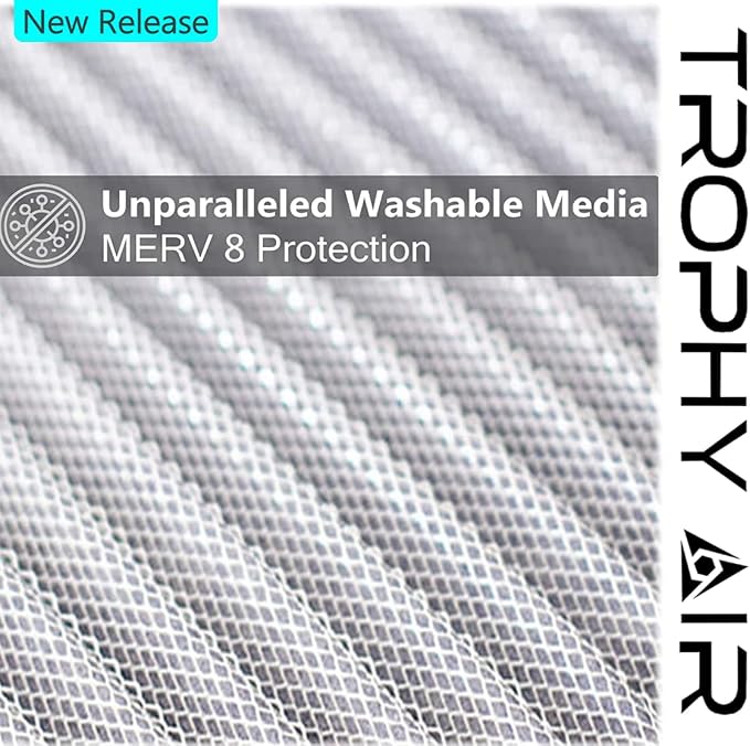 Merv 8 | Washable & Reusable AC/Furnace Filter | Lifetime HVAC & Furnace Air Filter | Washable | Superior particle-holding
