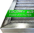 Merv 8 | Washable & Reusable AC/Furnace Filter | Lifetime HVAC & Furnace Air Filter | Washable | Superior particle-holding