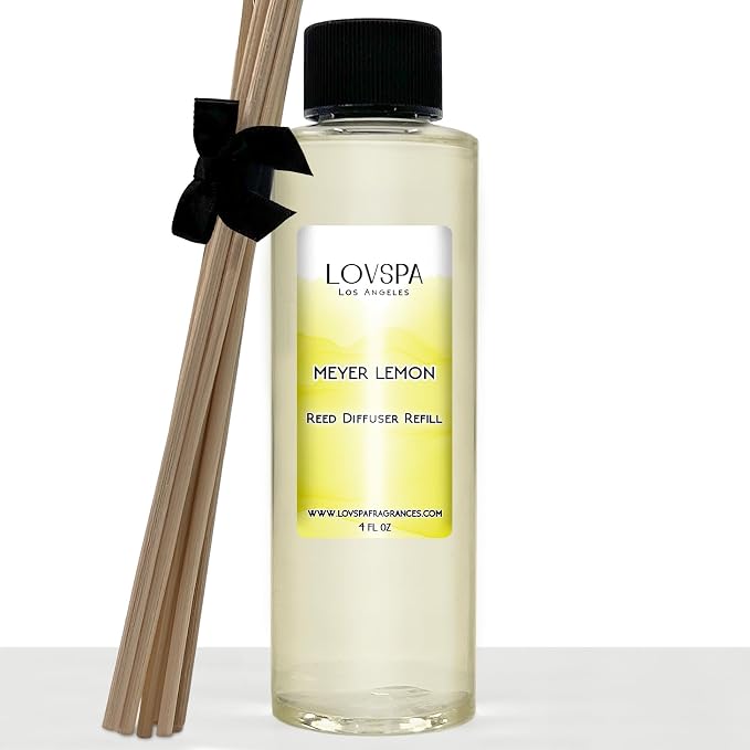Meyer Lemon Diffuser Oil - Luxury Essential Oils for Diffuser Refill & Air Freshener Room Spray, product image