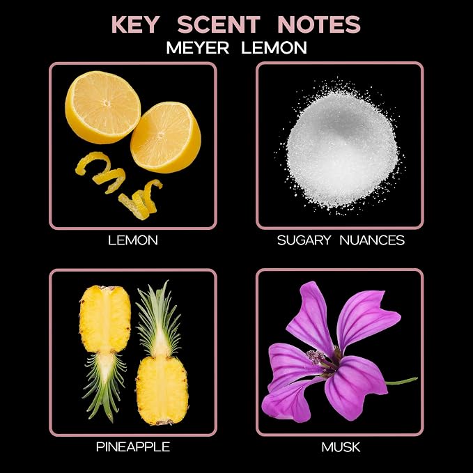 Meyer Lemon Diffuser Oil - Luxury Essential Oils for Diffuser Refill & Air Freshener Room Spray, alternate product view 9