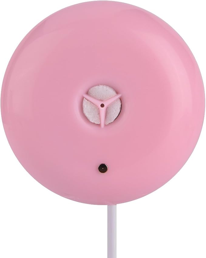 Mini Donut USB Humidifier, Portable Mini Doughnut Shaped USB Atomization Spray Humidifier for Home Office Car (Roseate)