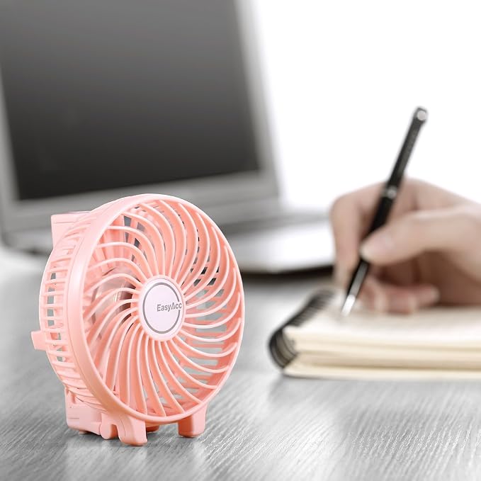 Mini Handheld Fan, Personal Cooling Fan Folding USB Desk Fan Small Portable Table Fan for Travel Camping Outdoors Office