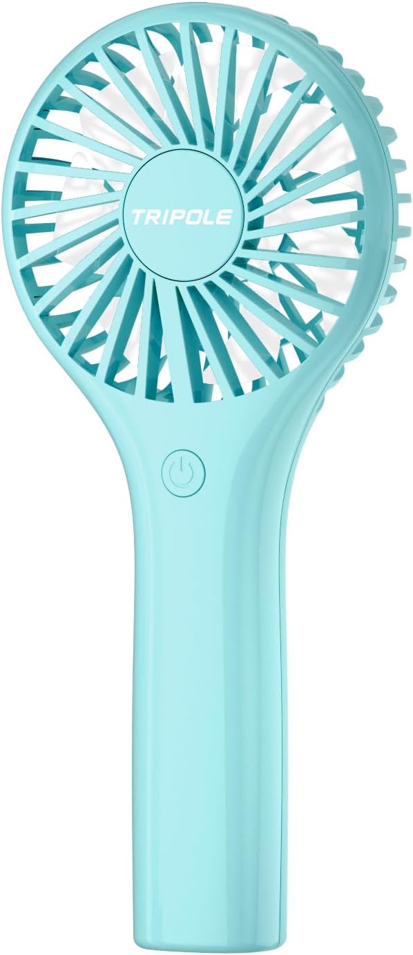 Mini Handheld Fan Portable Personal Fan with 3 Speed, Powerful Little Battery Hand Held Fan for Travel Trip Outdoor Concerts