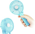 Mini Handheld Fan, USB Desk Fan Small Personal Portable Stroller Table Fan with Rechargeable Battery Operated Cooling