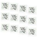 Mini Humidity Meter Hygrometer 12 Pack Room Thermometer Indoor Digital Temperature and Humidity Monitor for Home House Office