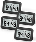 Mini Hygrometer Indoor Thermometer, Humidity Gauge with °C/°F Switch, Humidity Meter Digital Temperature Monitor for