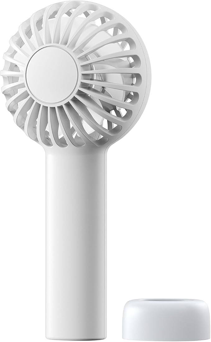 Mini Portable Fan - Rechargeable Handheld Fan, 3 Speeds Personal Hand Gifts for Travel Essentials, Lash, Makeup, Eyelash