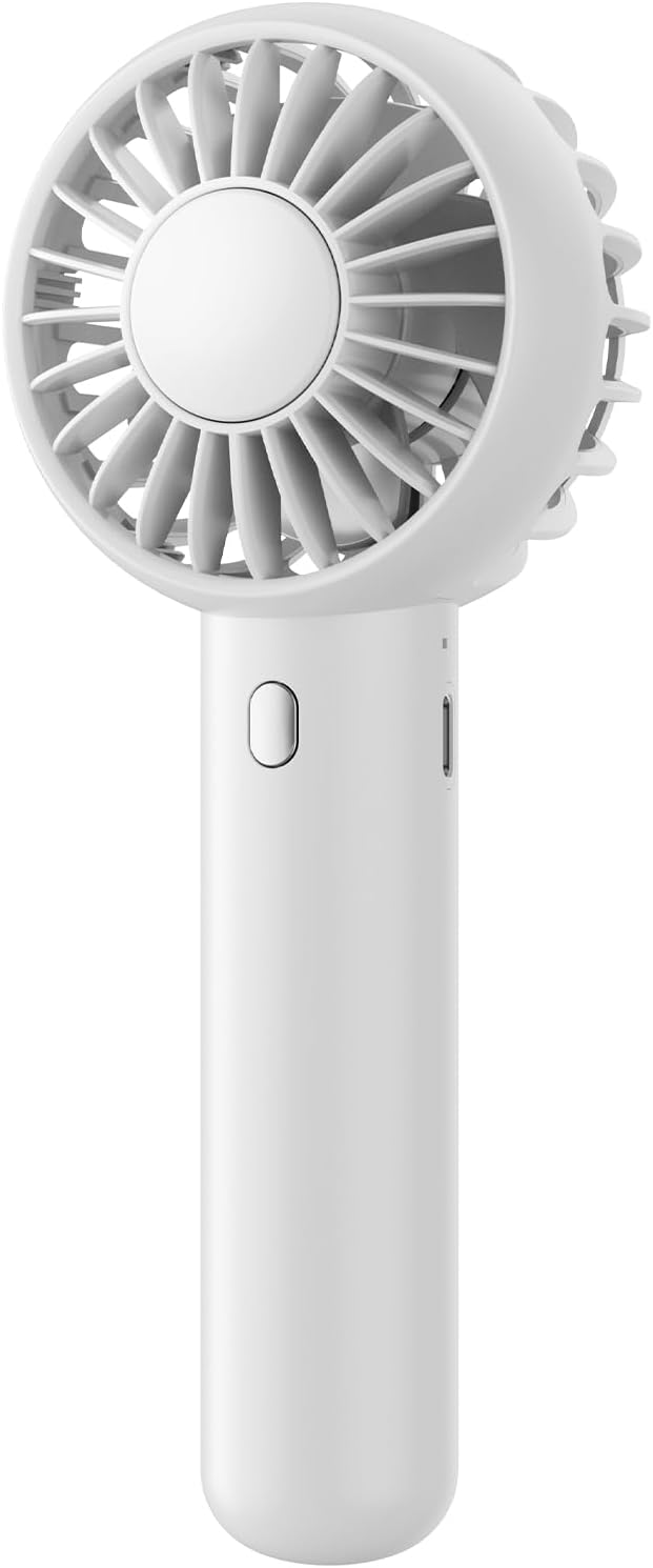 Mini Portable Fan, Small and Powerful, Cute Design 3 Speed Personal Handheld fan and Desktop with Base, Lightweight USB