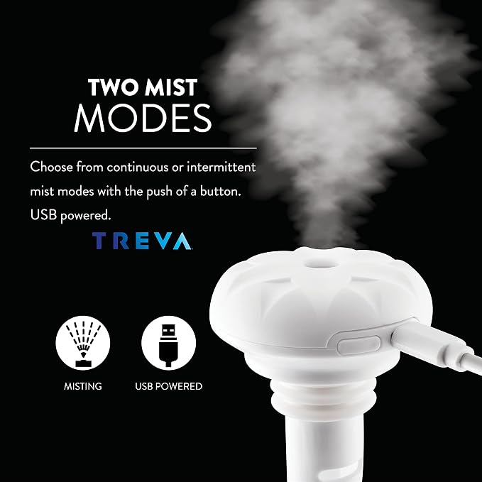 Mini Portable Humidifier, Cool Mist Ultrasonic USB Moisture Wand for travel or home, alternate product view 3